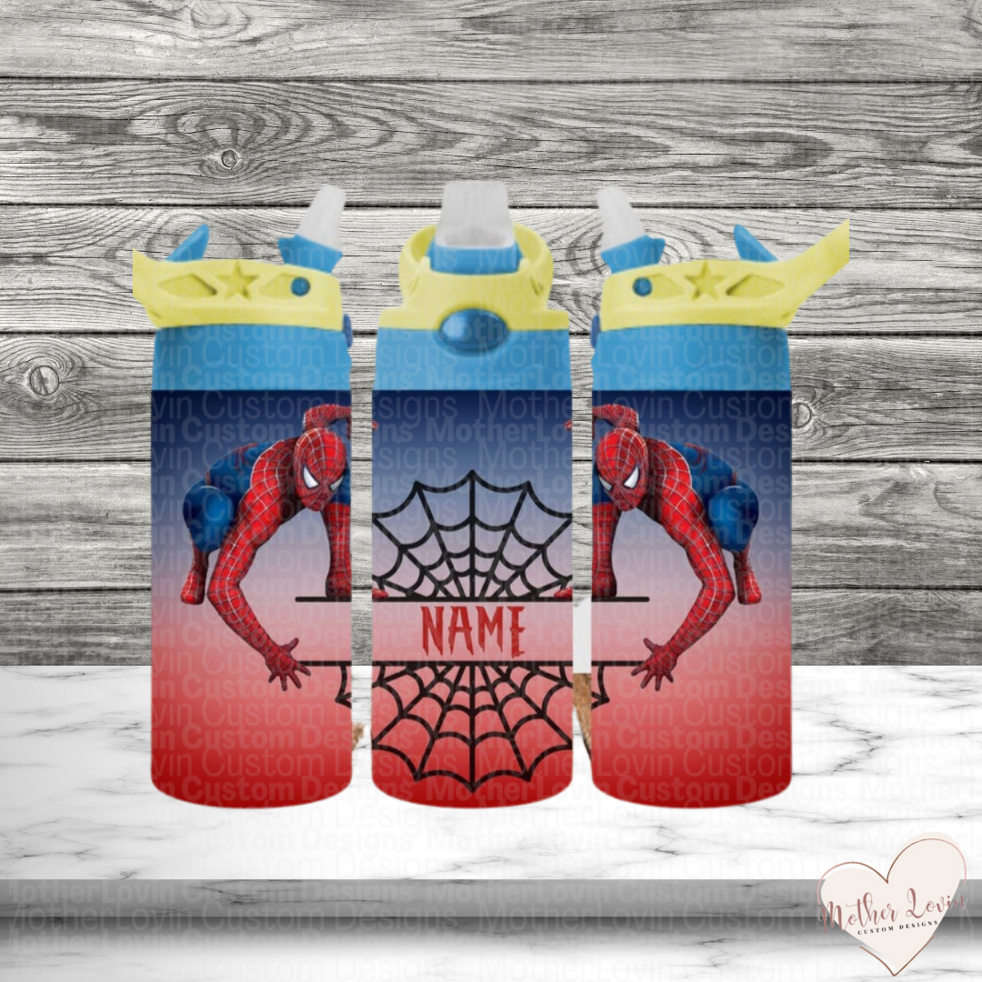 Personalized Spiderman Kids Tumbler – MotherLovinCustomDesigns