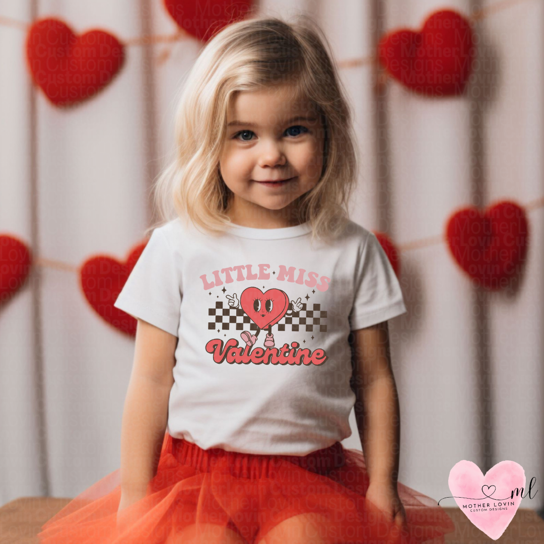 Little Miss Valentine Youth T-Shirt