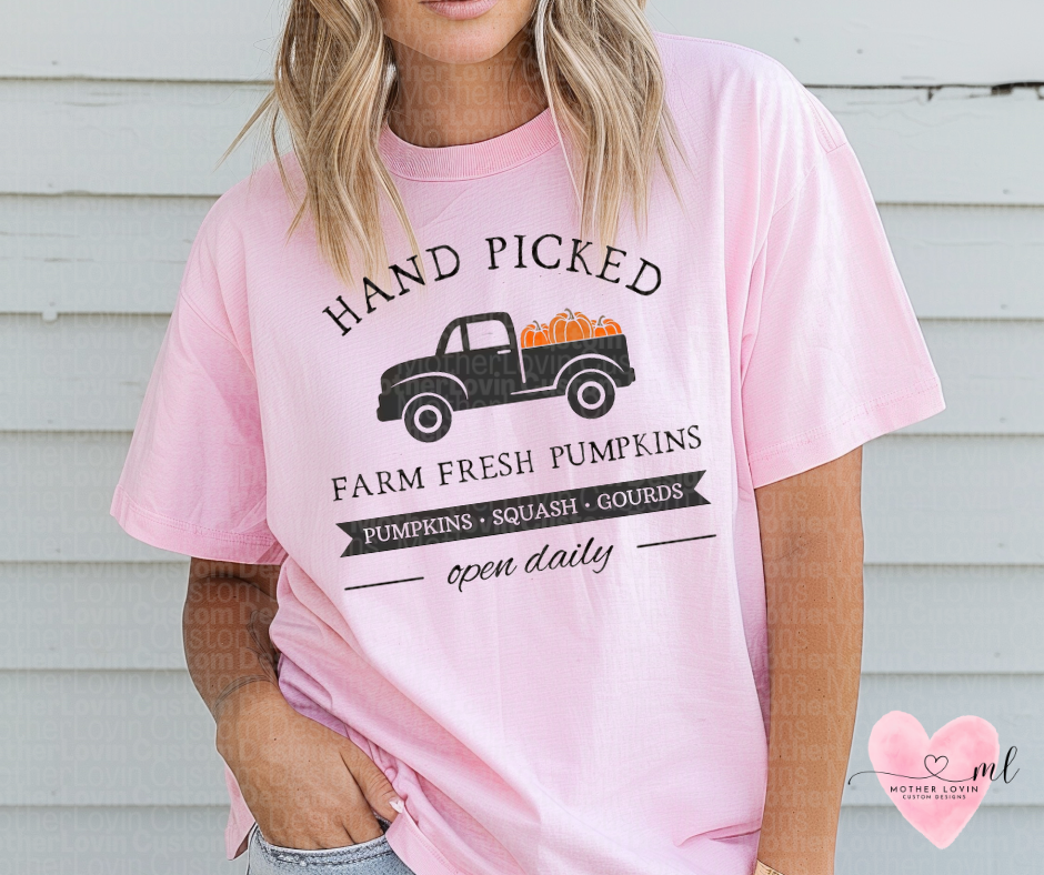 Hand Picked Pumpkins T-Shirt