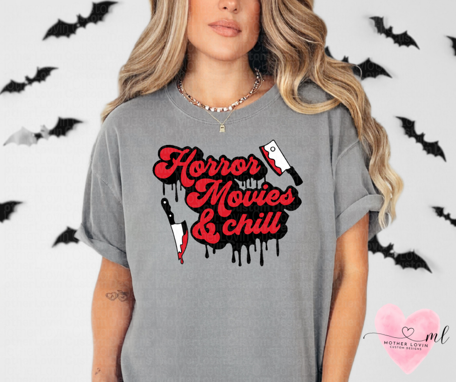 Horror Movies & Chill T-Shirt