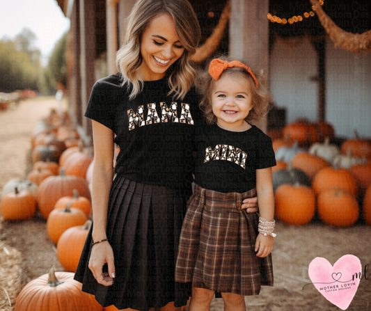 Spooky Mama & Mini Matching T-Shirt Set