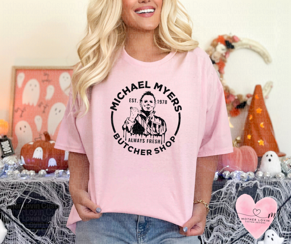 Michael Myers Butcher Shop T-Shirt