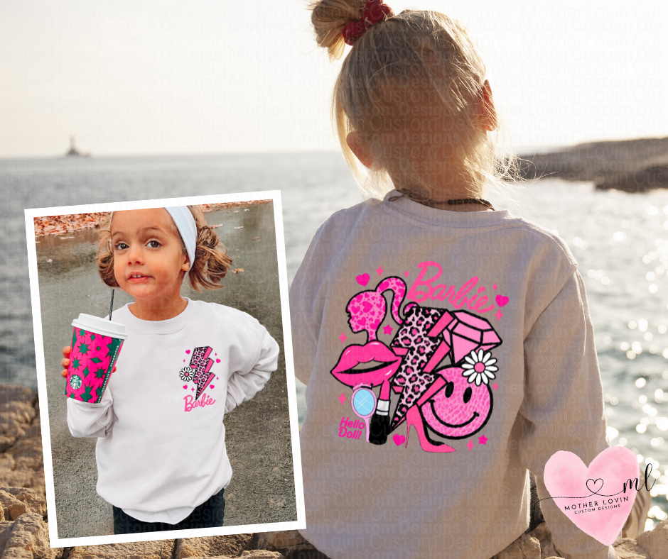 BARBIE - Youth Crewneck