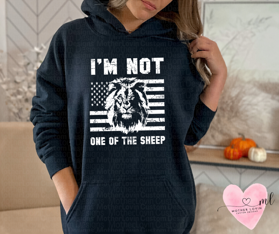 I'm Not One Of The Sheep - Hoodie