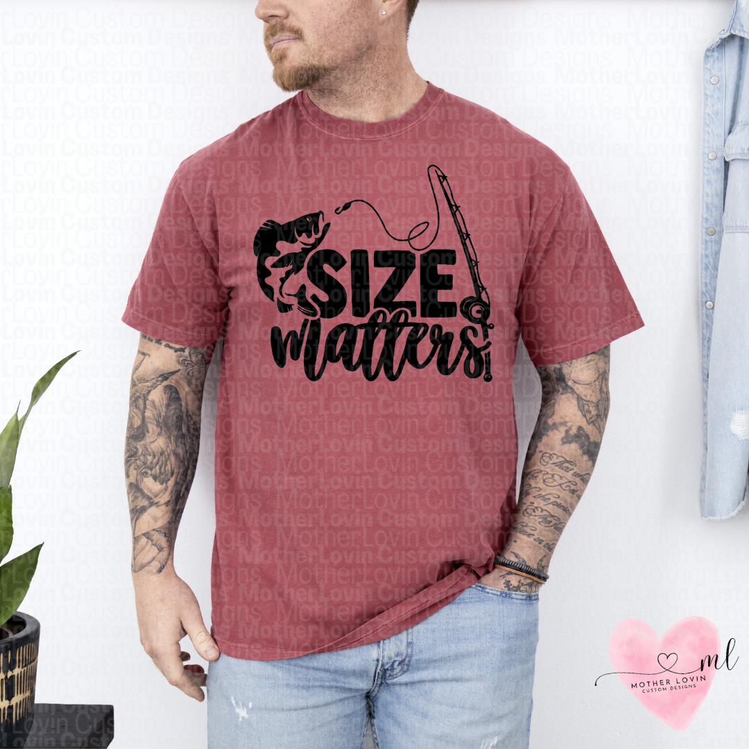 Size Matters Fishing T-Shirt