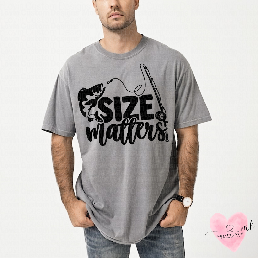 Size Matters Fishing T-Shirt