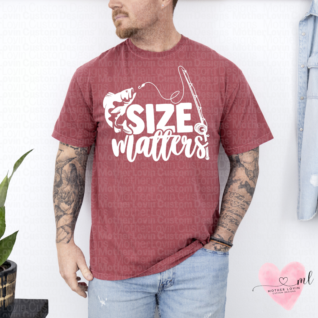 Size Matters Fishing T-Shirt