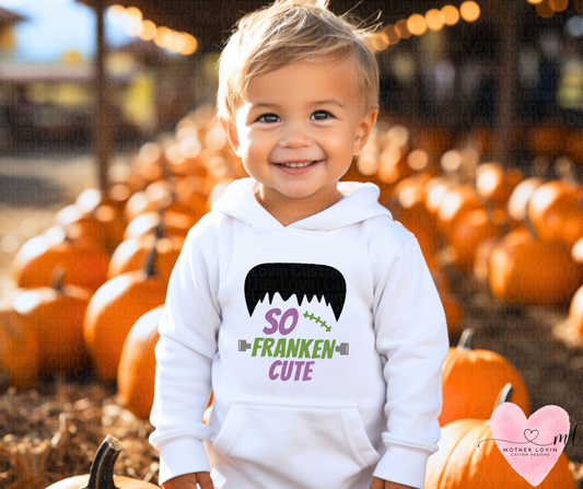 So Franken Cute Unisex Toddler Hoodie