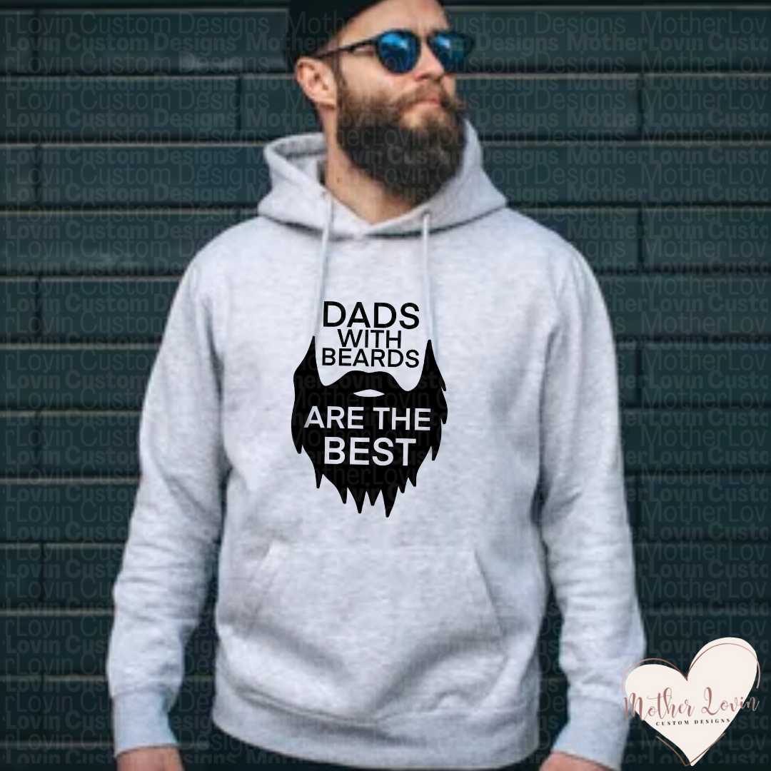 Dads With Beards Hoodie