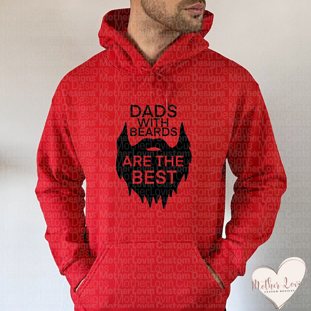 Dads With Beards Hoodie