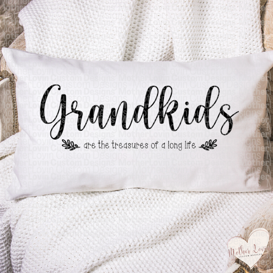 Grandkids Pillow Cover