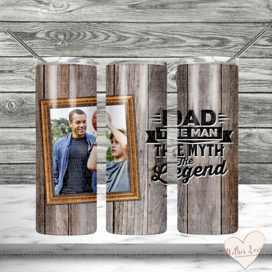 Personalized Dad Tumbler