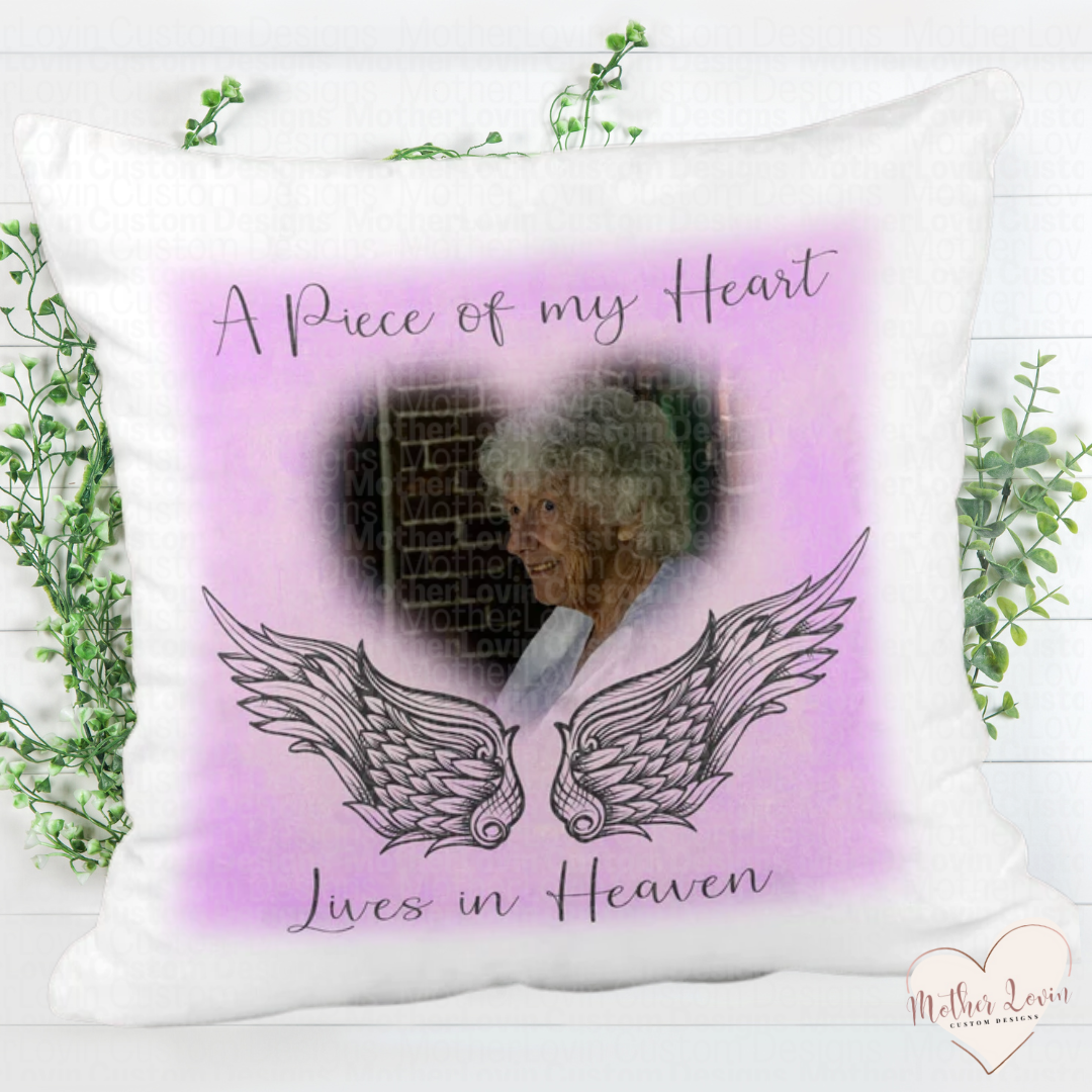 Personalized Memorial Pillow Cover