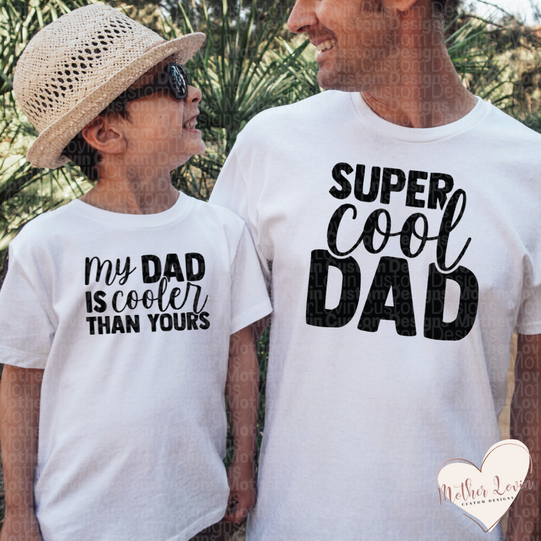 Cool Dad Matching Set - Youth