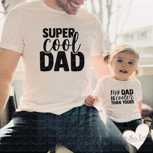 Cool Dad Matching Set - Toddler